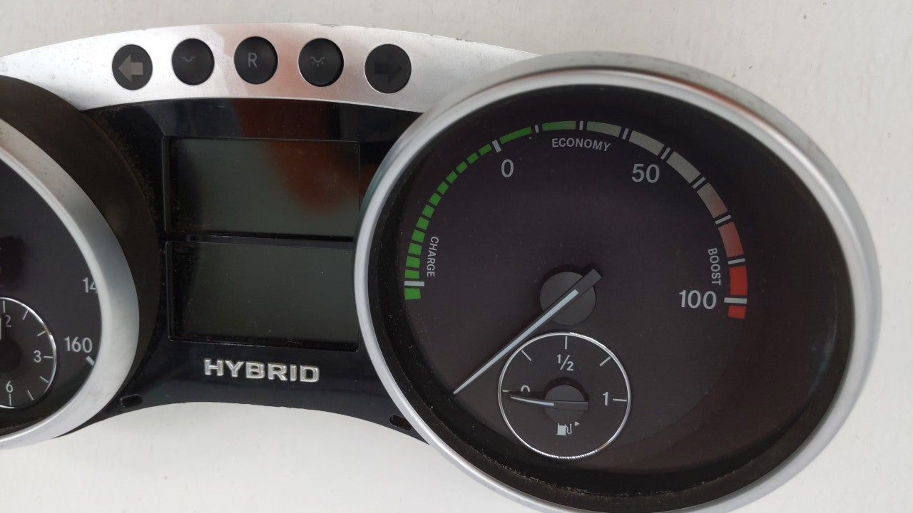 2010-2011 Mercedes-Benz Ml450 Instrument Cluster Speedometer Gauges P/N:A164 900 95 00 1649009500 Fits Fits 2010 2011 OEM Us