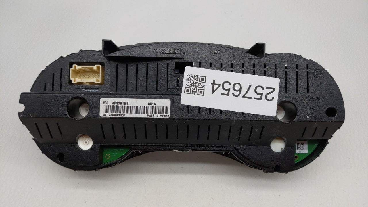 2010-2011 Mercedes-Benz Ml450 Instrument Cluster Speedometer Gauges P/N:A164 900 95 00 1649009500 Fits Fits 2010 2011 OEM Us