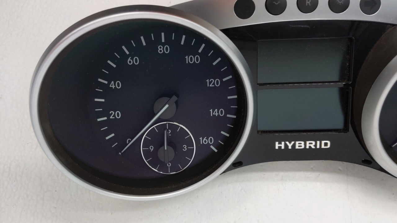 2010-2011 Mercedes-Benz Ml450 Instrument Cluster Speedometer Gauges P/N:A164 900 95 00 1649009500 Fits Fits 2010 2011 OEM Us