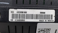 2010-2011 Mercedes-Benz Ml450 Instrument Cluster Speedometer Gauges P/N:A164 900 95 00 1649009500 Fits Fits 2010 2011 OEM Us