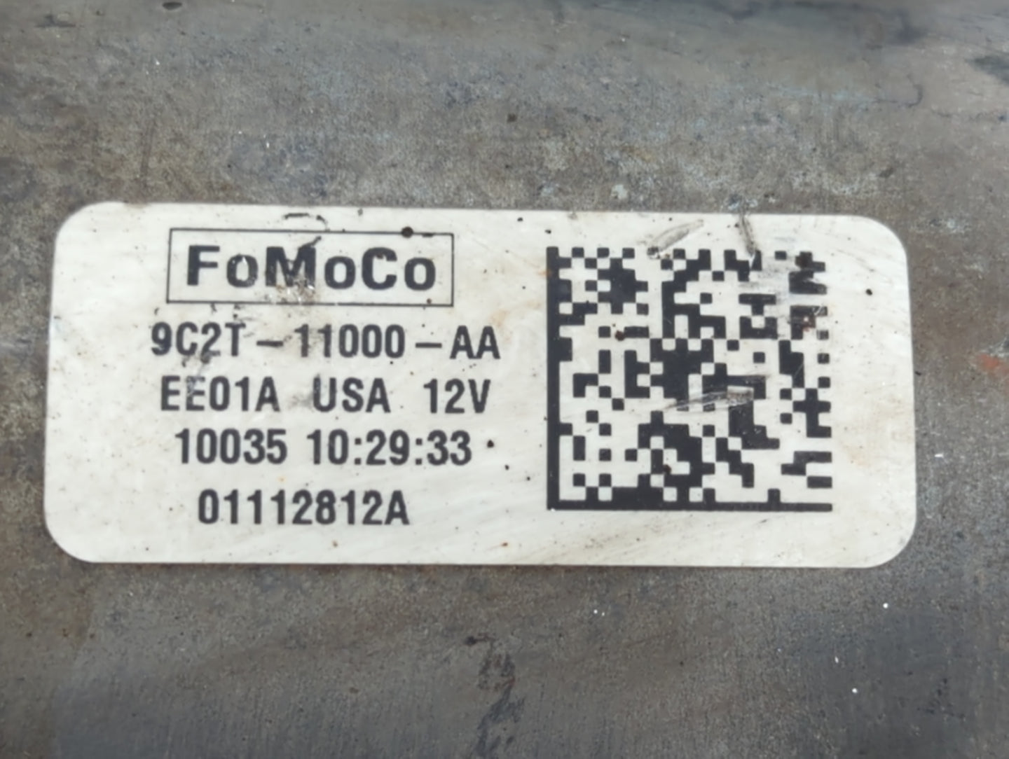 2009-2011 Mercury Grand Marquis Car Starter Motor Solenoid OEM P/N:9C2T-11000-AA Fits OEM Used Auto Parts - Oemusedautoparts