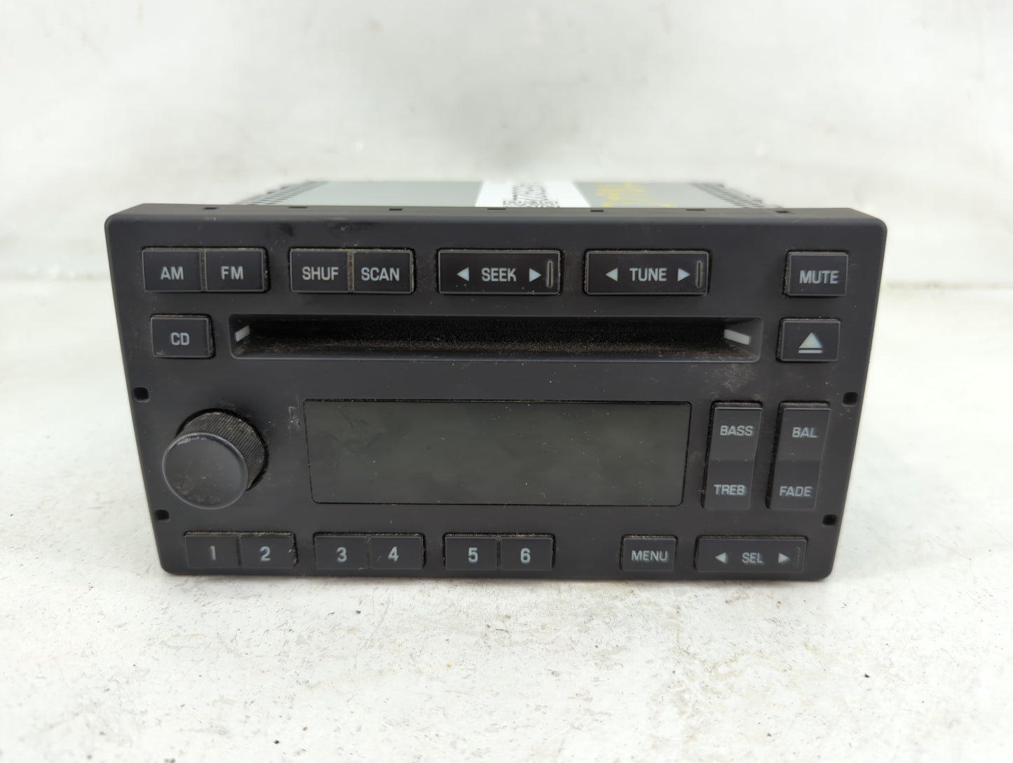 2008-2011 Mercury Grand Marquis Radio AM FM Cd Player Receiver Replacement P/N:8W7T-18C869-AA 8W7T18C869AA Fits OEM Used Aut