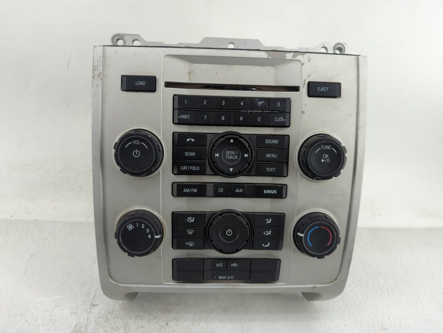 2009-2011 Mercury Mariner Radio AM FM Cd Player Receiver Replacement Fits Fits 2009 2010 2011 2012 OEM Used Auto Parts - Oem