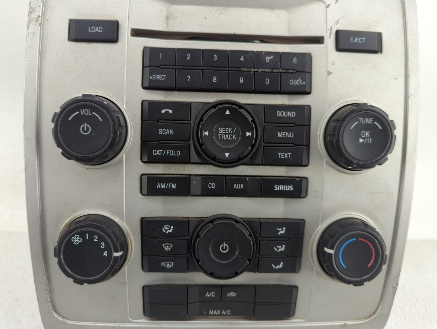 2009-2011 Mercury Mariner Radio AM FM Cd Player Receiver Replacement Fits Fits 2009 2010 2011 2012 OEM Used Auto Parts - Oem