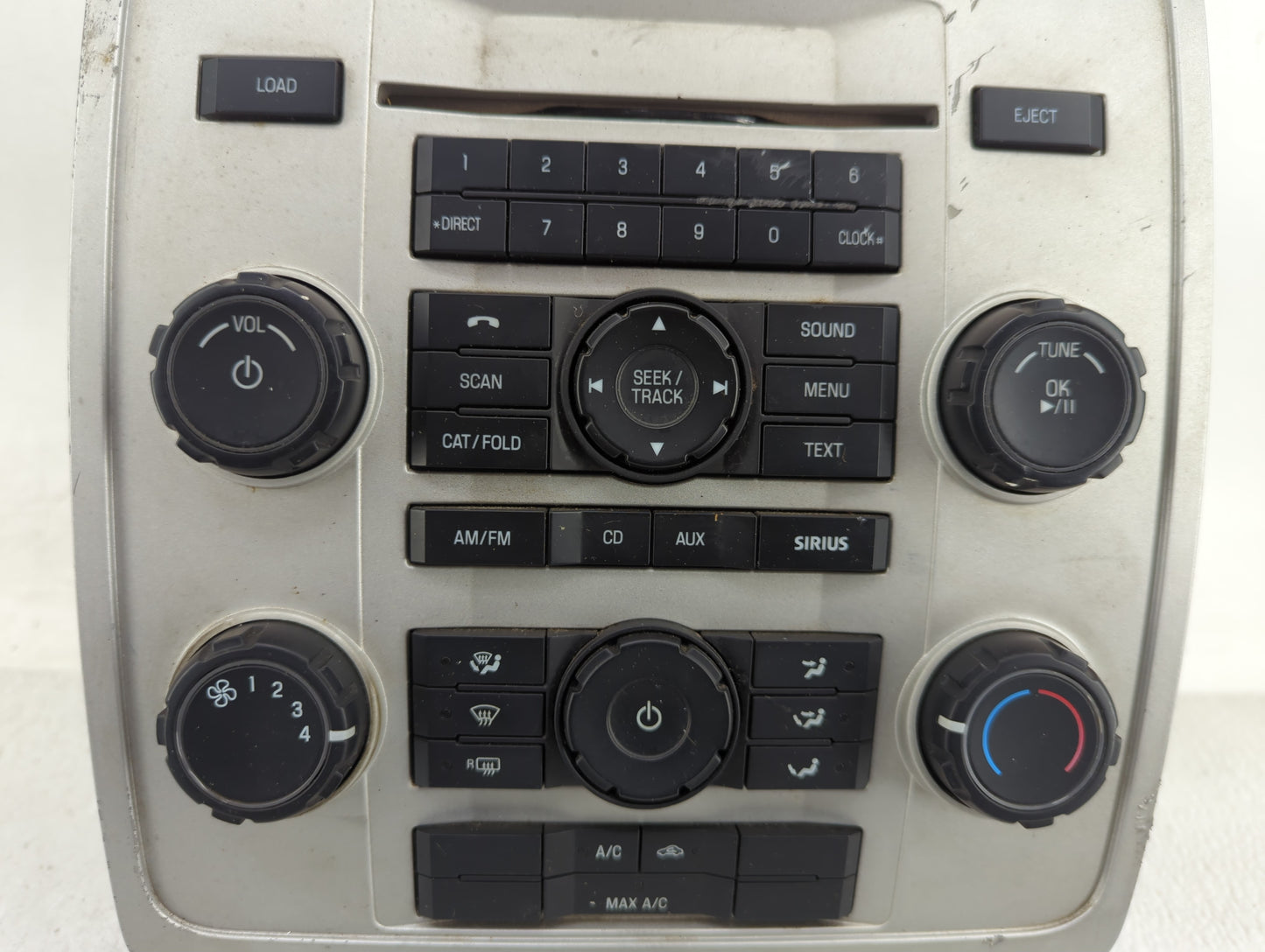 2009-2011 Mercury Mariner Radio AM FM Cd Player Receiver Replacement Fits Fits 2009 2010 2011 2012 OEM Used Auto Parts - Oem