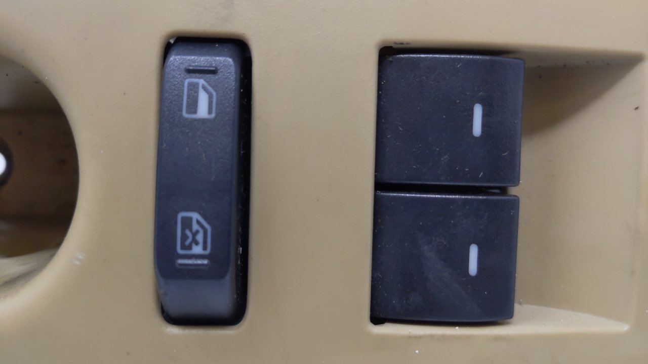 2010 Mercury Mercury Master Power Window Switch Replacement Driver Side Left P/N:9E5T-14540-AAW Fits OEM Used Auto Parts - O