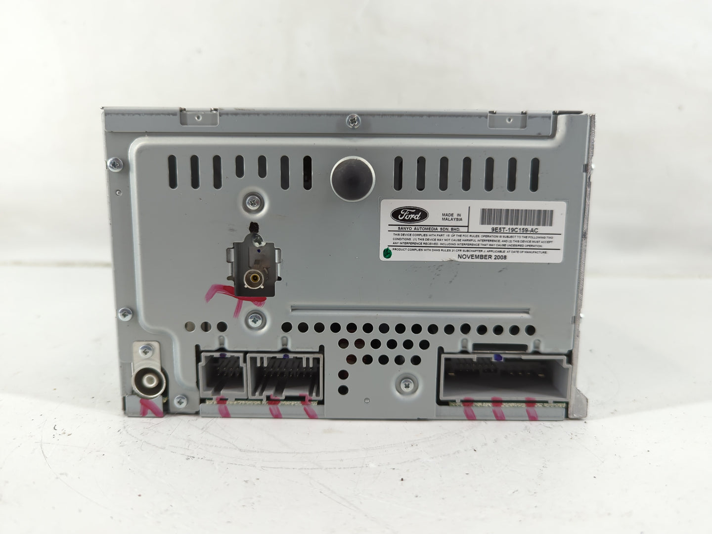 2010 Mercury Milan Radio AM FM Cd Player Receiver Replacement P/N:9E5T-19C159-AC Fits OEM Used Auto Parts - Oemusedautoparts