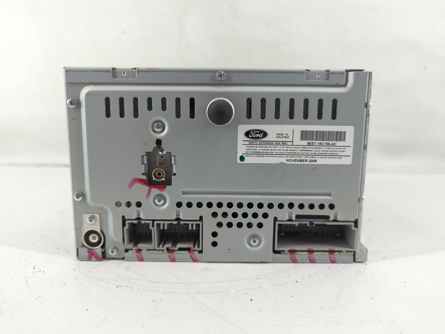 2010 Mercury Milan Radio AM FM Cd Player Receiver Replacement P/N:9E5T-19C159-AC Fits OEM Used Auto Parts - Oemusedautoparts