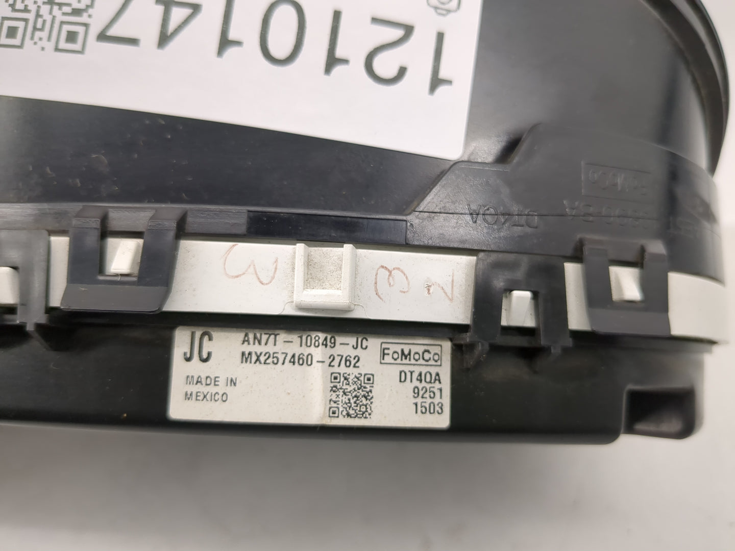 2010 Mercury Milan Instrument Cluster Speedometer Gauges P/N:AN7T-10849-JC Fits OEM Used Auto Parts - Oemusedautoparts1.com