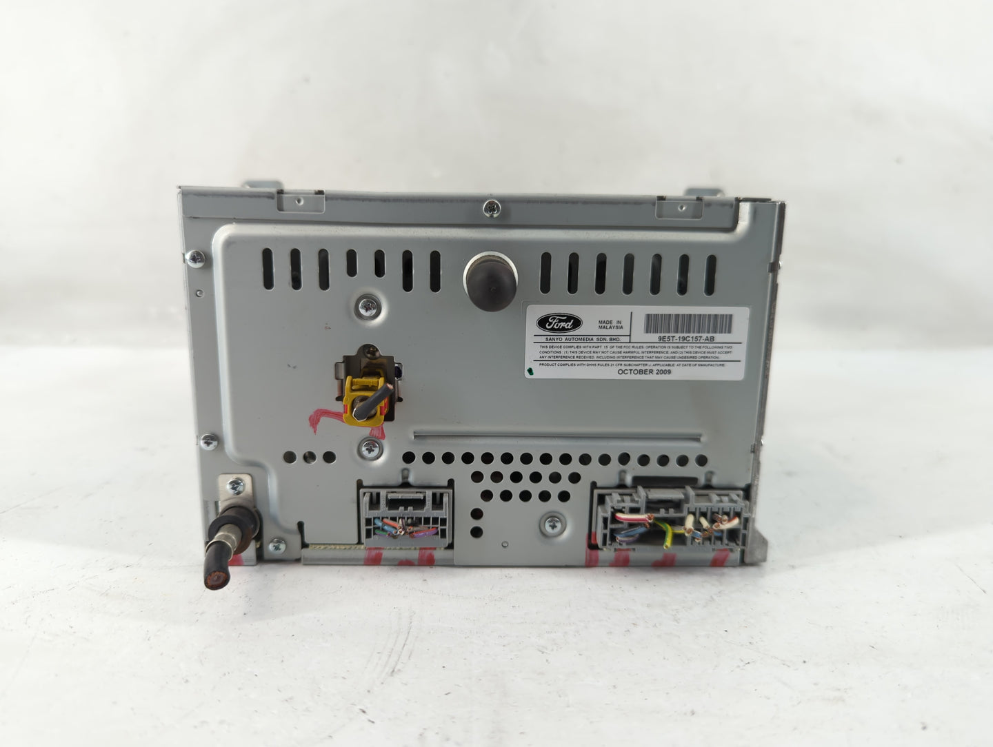 2010 Mercury Milan Radio AM FM Cd Player Receiver Replacement P/N:9E5T-19C157-AB Fits OEM Used Auto Parts - Oemusedautoparts