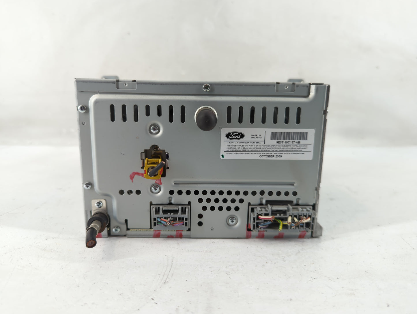 2010 Mercury Milan Radio AM FM Cd Player Receiver Replacement P/N:9E5T-19C157-AB Fits OEM Used Auto Parts - Oemusedautoparts