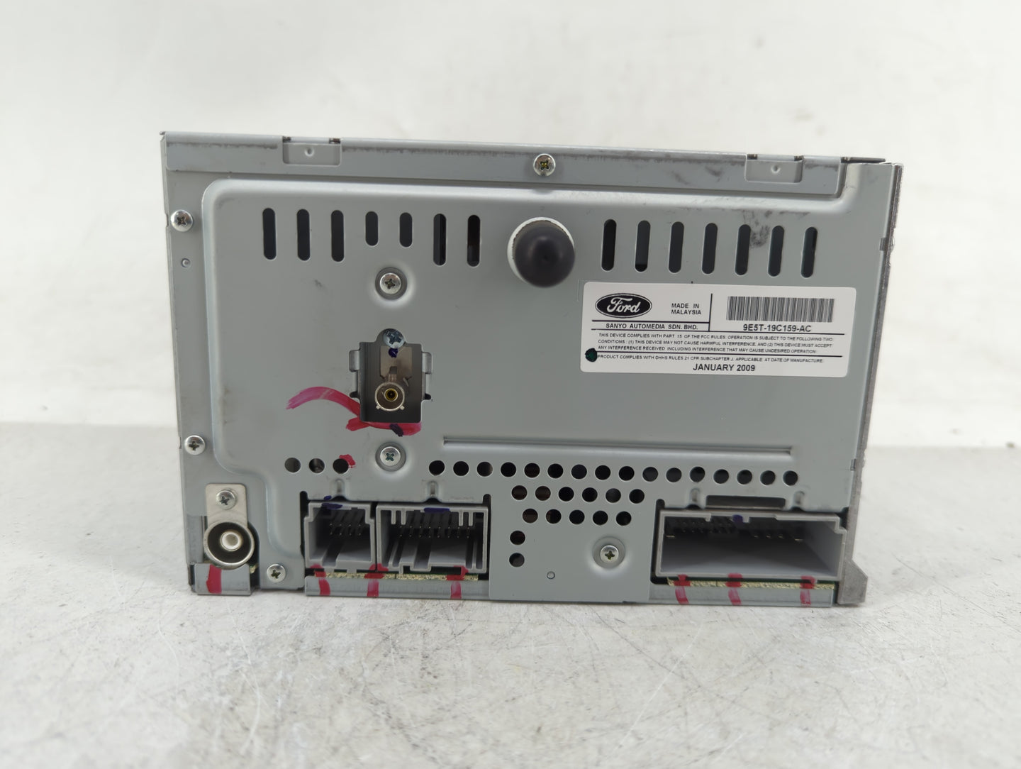 2010 Mercury Milan Radio AM FM Cd Player Receiver Replacement P/N:9E5T-19C159-AC Fits OEM Used Auto Parts - Oemusedautoparts