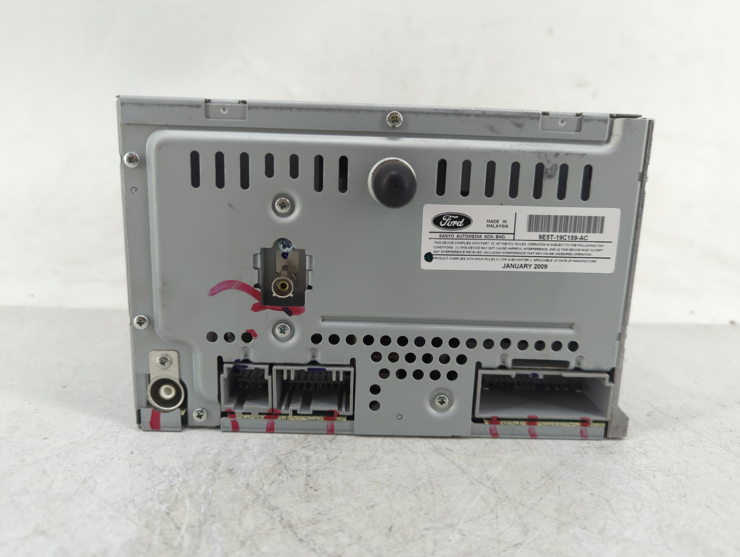 2010 Mercury Milan Radio AM FM Cd Player Receiver Replacement P/N:9E5T-19C159-AC Fits OEM Used Auto Parts - Oemusedautoparts