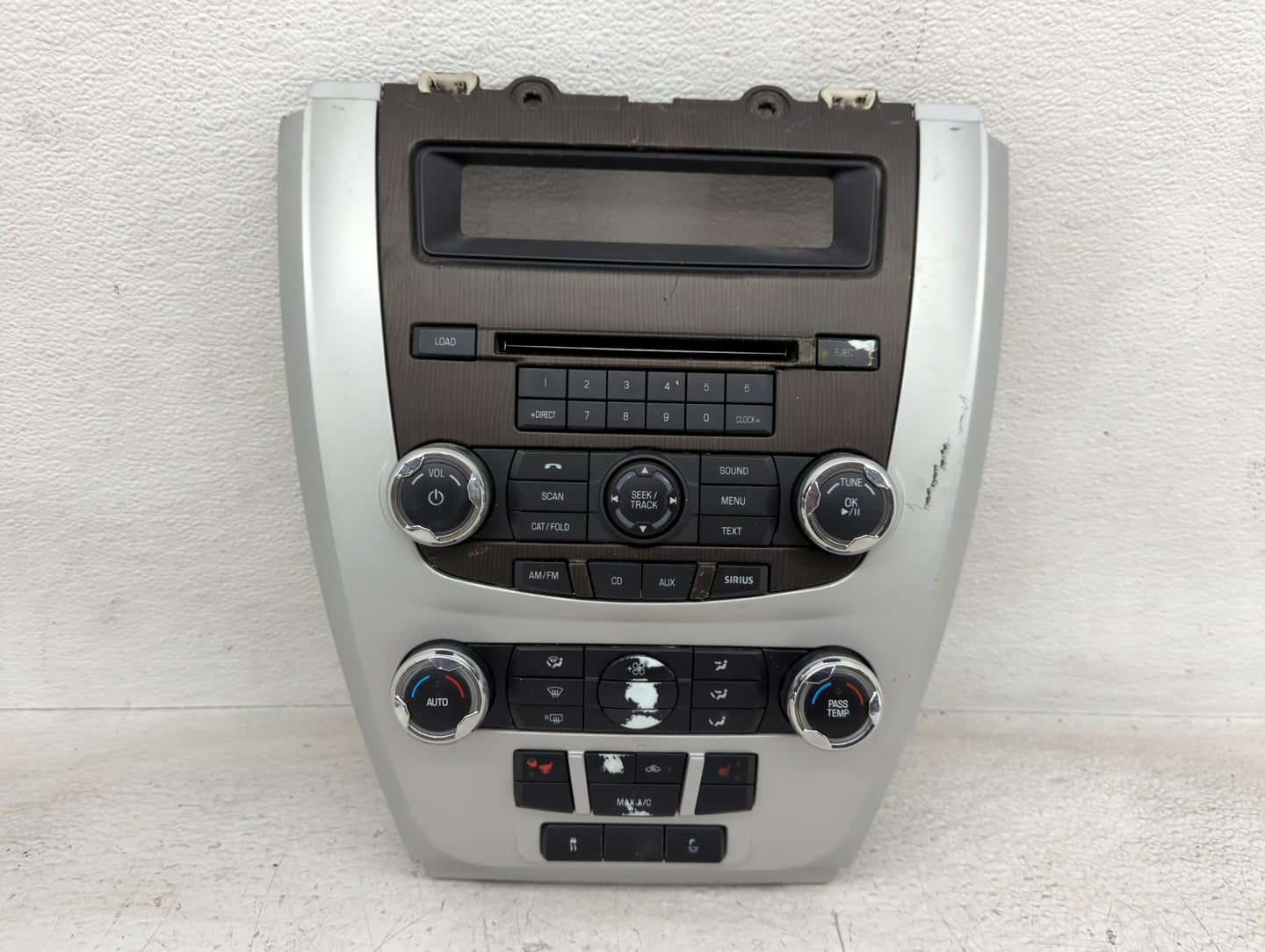 2010-2011 Mercury Milan Radio Control Panel - Oemusedautoparts1.com