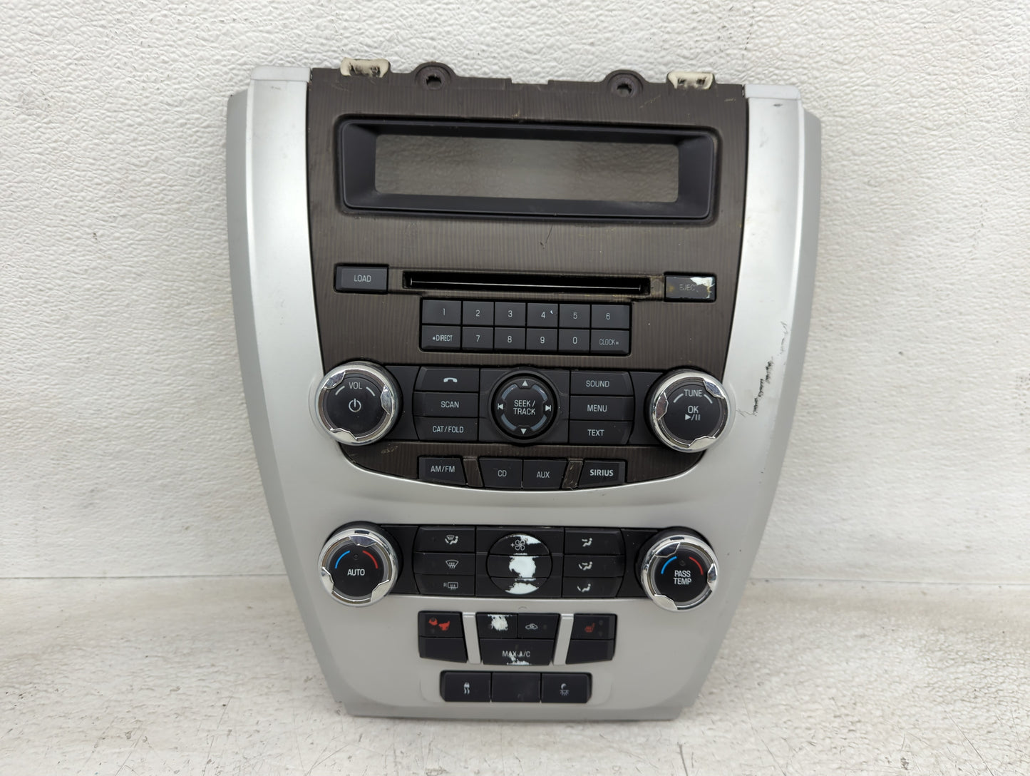 2010-2011 Mercury Milan Radio Control Panel - Oemusedautoparts1.com