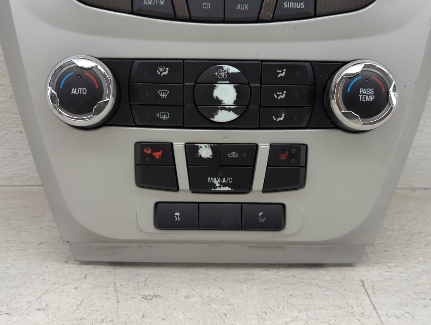 2010-2011 Mercury Milan Radio Control Panel - Oemusedautoparts1.com