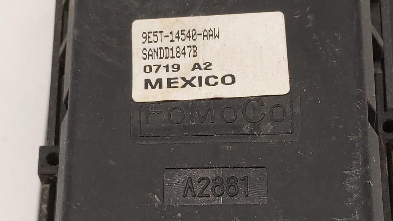 2010-2011 Mercury Milan Master Power Window Switch Replacement Driver Side Left P/N:9E5T-14540-AAW Fits Fits 2010 2011 2012 