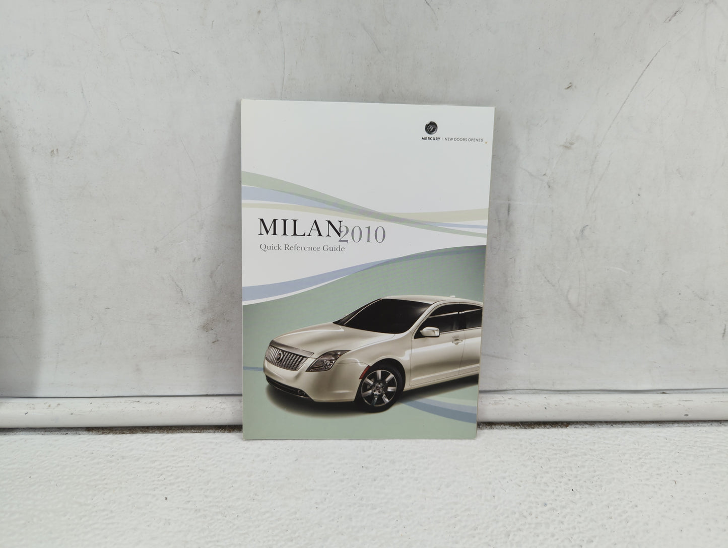 2010 Mercury Milan Owners Manual Book Guide P/N:AN7J 19A321 AB OEM Used Auto Parts - Oemusedautoparts1.com