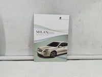 2010 Mercury Milan Owners Manual Book Guide P/N:AN7J 19A321 AB OEM Used Auto Parts - Oemusedautoparts1.com