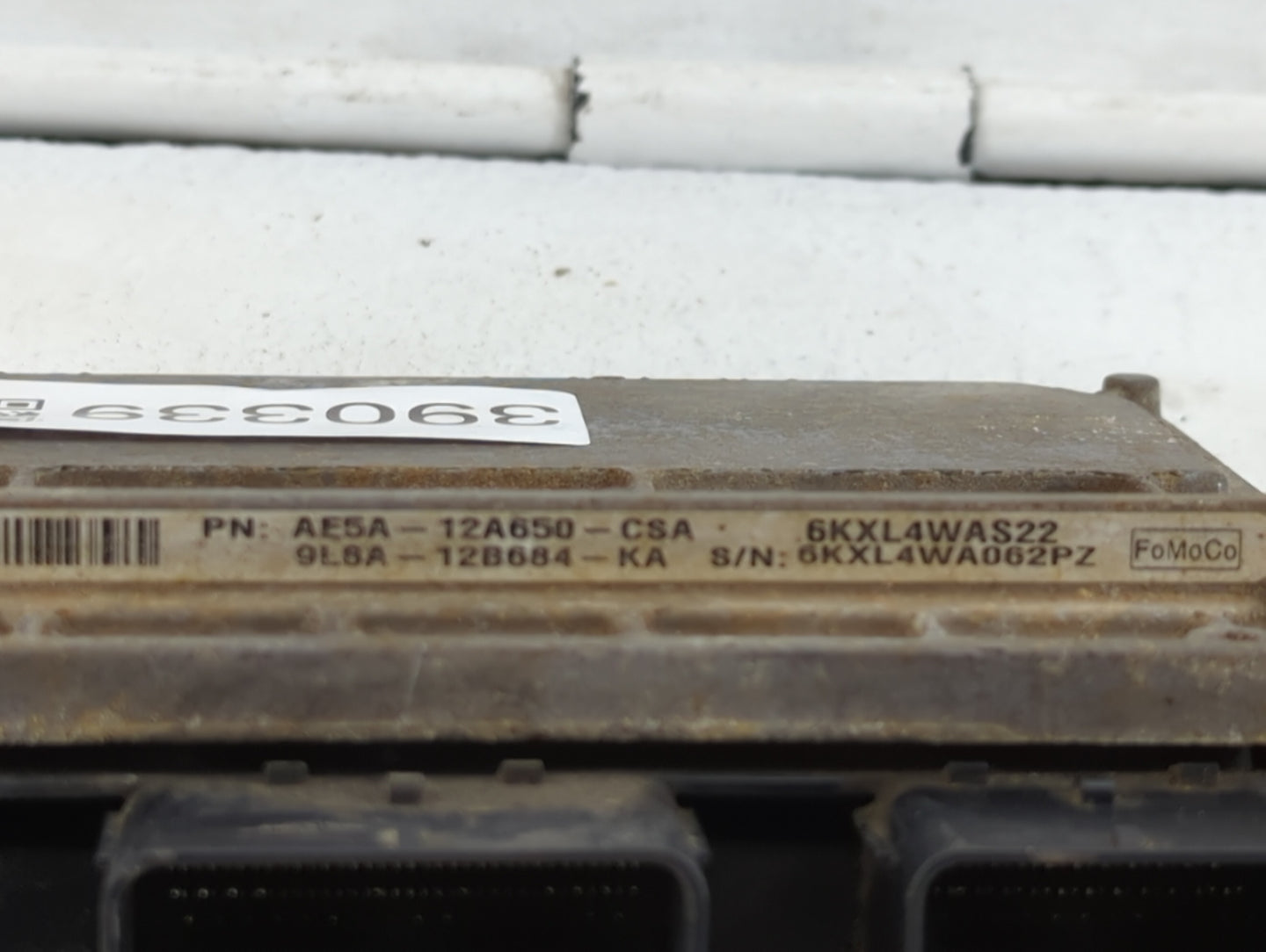 2010 Mercury Milan PCM Engine Control Computer ECU ECM PCU OEM P/N:AE5A-12A650-CSA AE5A-12A650-BUB Fits OEM Used Auto Parts 