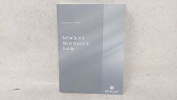 2010 Mercury Milan Owners Manual Book Guide OEM Used Auto Parts