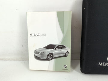 2010 Mercury Milan Owners Manual Book Guide P/N:AN7J 19A321 AA OEM Used Auto Parts
