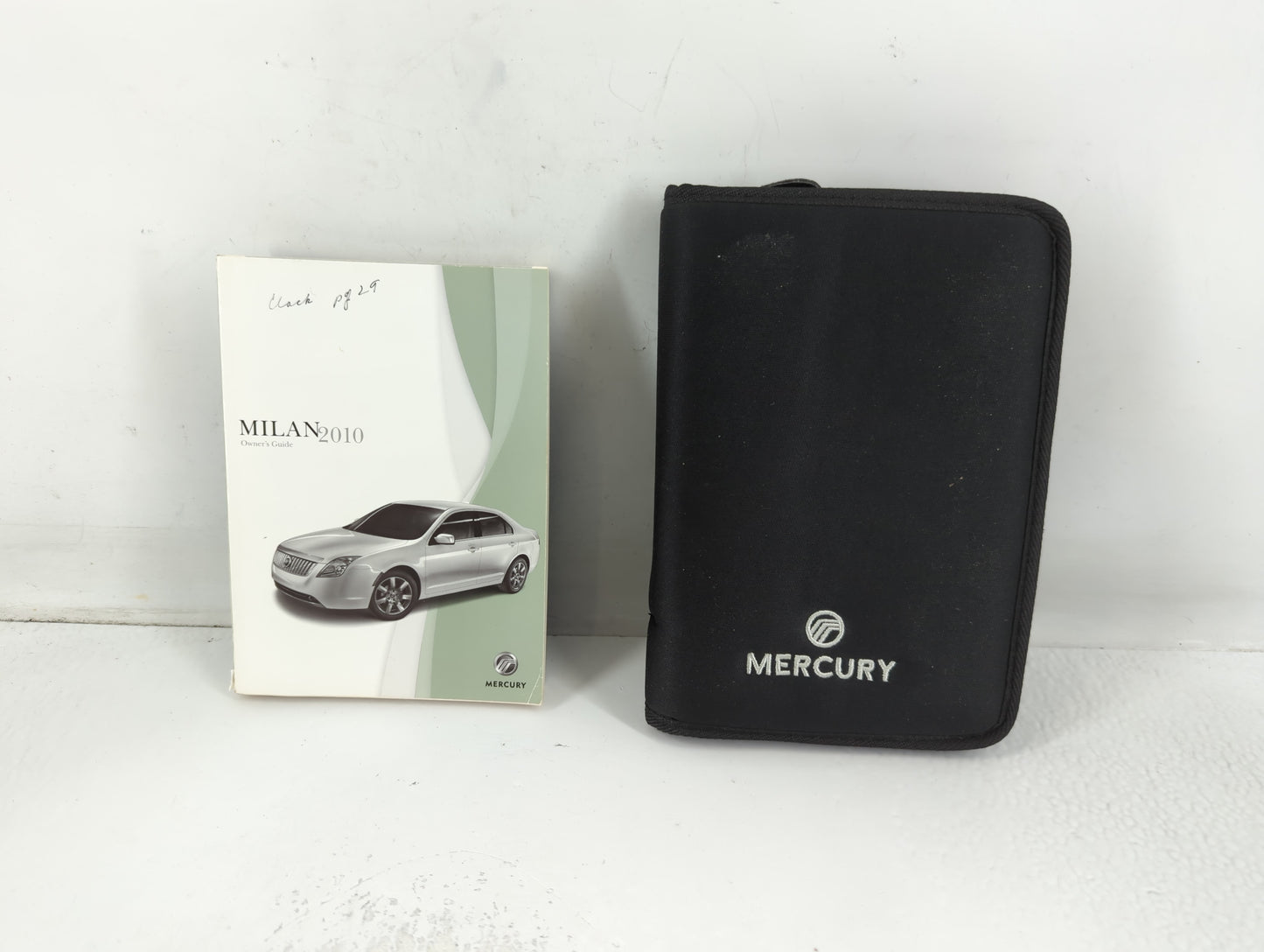 2010 Mercury Milan Owners Manual Book Guide P/N:AN7J 19A321 AB OEM Used Auto Parts - Oemusedautoparts1.com