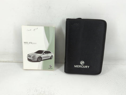 2010 Mercury Milan Owners Manual Book Guide P/N:AN7J 19A321 AB OEM Used Auto Parts - Oemusedautoparts1.com