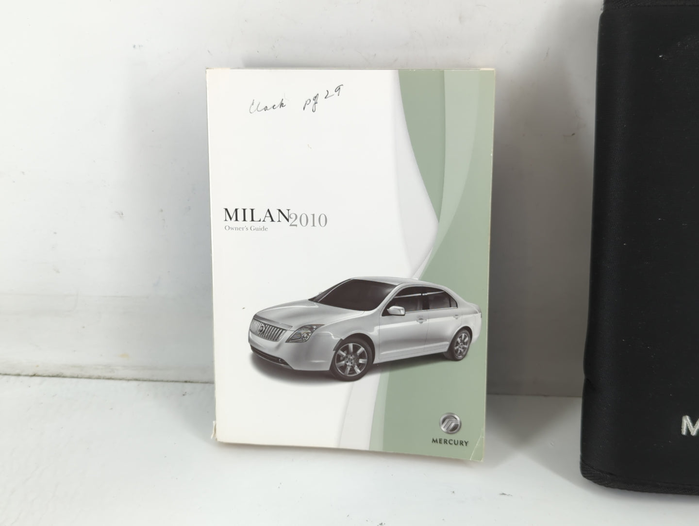 2010 Mercury Milan Owners Manual Book Guide P/N:AN7J 19A321 AB OEM Used Auto Parts - Oemusedautoparts1.com
