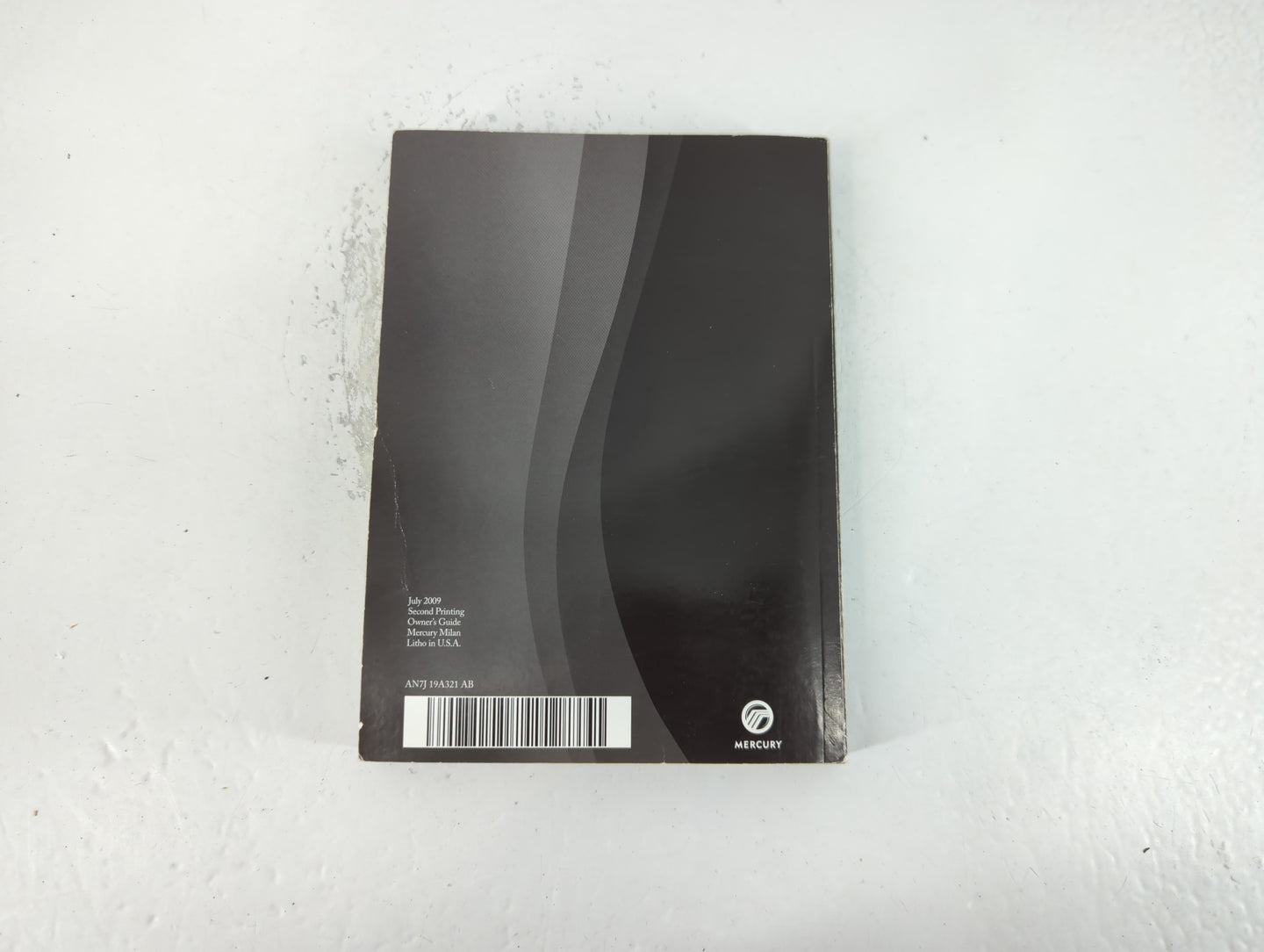 2010 Mercury Milan Owners Manual Book Guide P/N:AN7J 19A321 AB OEM Used Auto Parts - Oemusedautoparts1.com