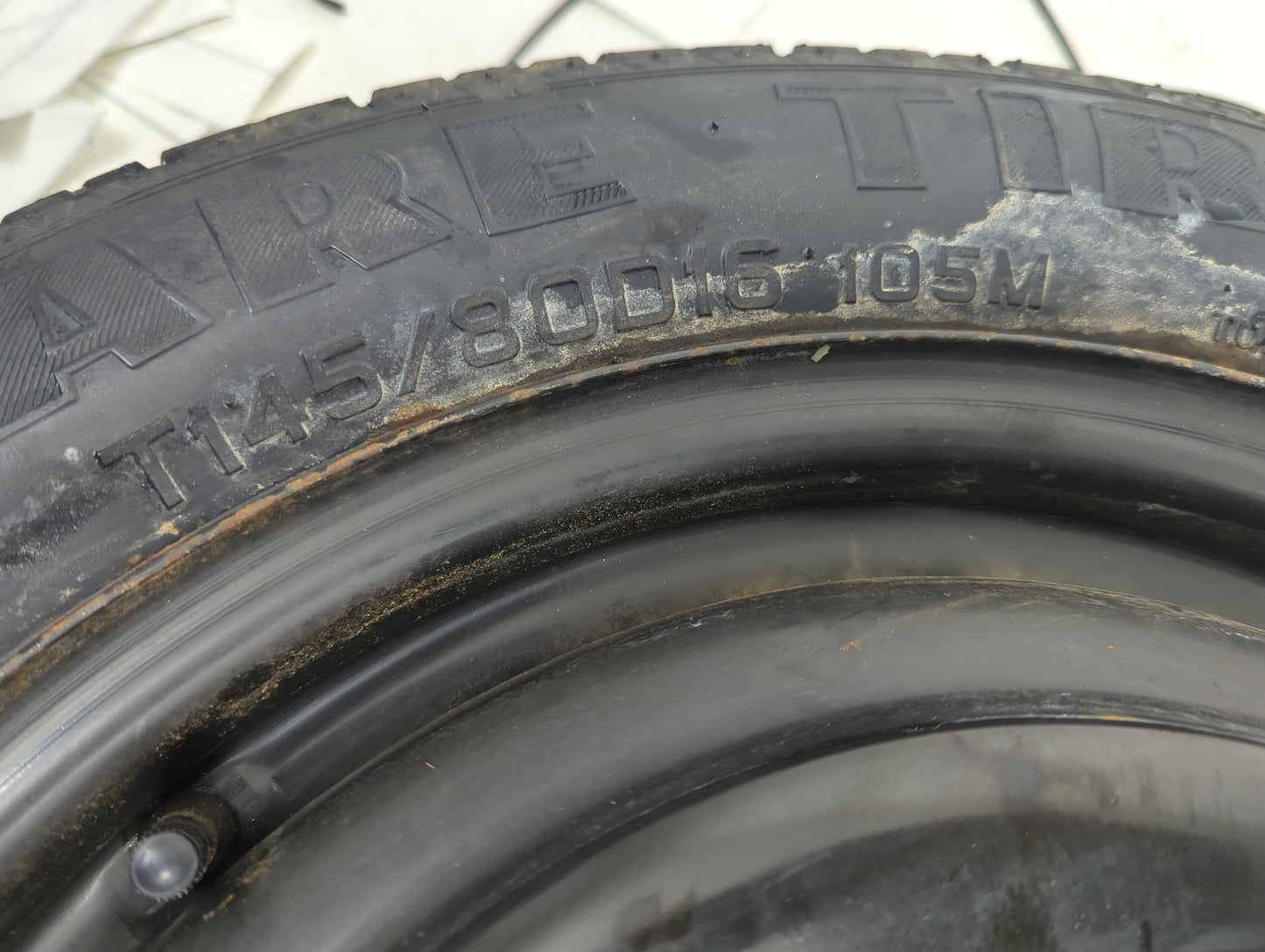 2010 Mercury Milan Spare Donut Tire Wheel Rim Oem 822284 - Oemusedautoparts1.com