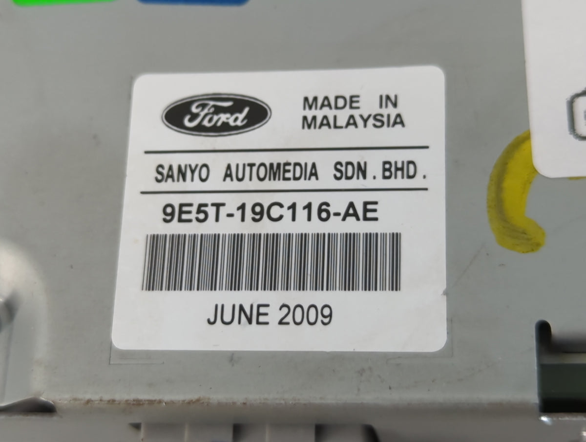 2010-2010 Mercury Milan Information Radio Display Screen 828372 - Oemusedautoparts1.com