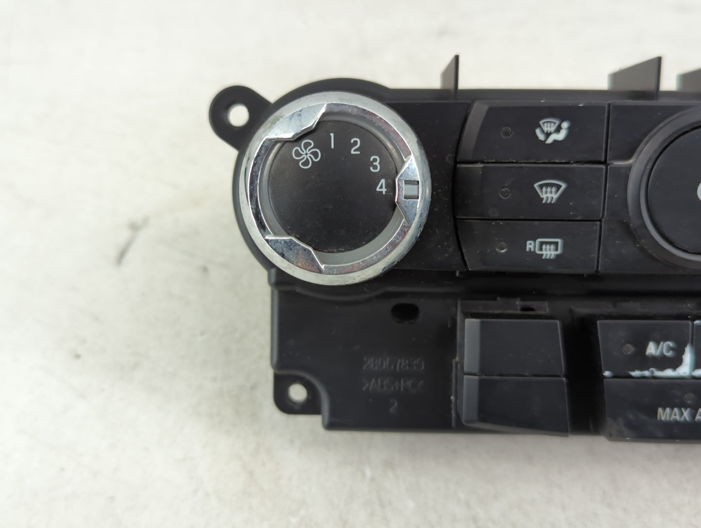 2010 Mercury Milan Climate Control Module Temperature AC/Heater Replacement Fits OEM Used Auto Parts - Oemusedautoparts1.com