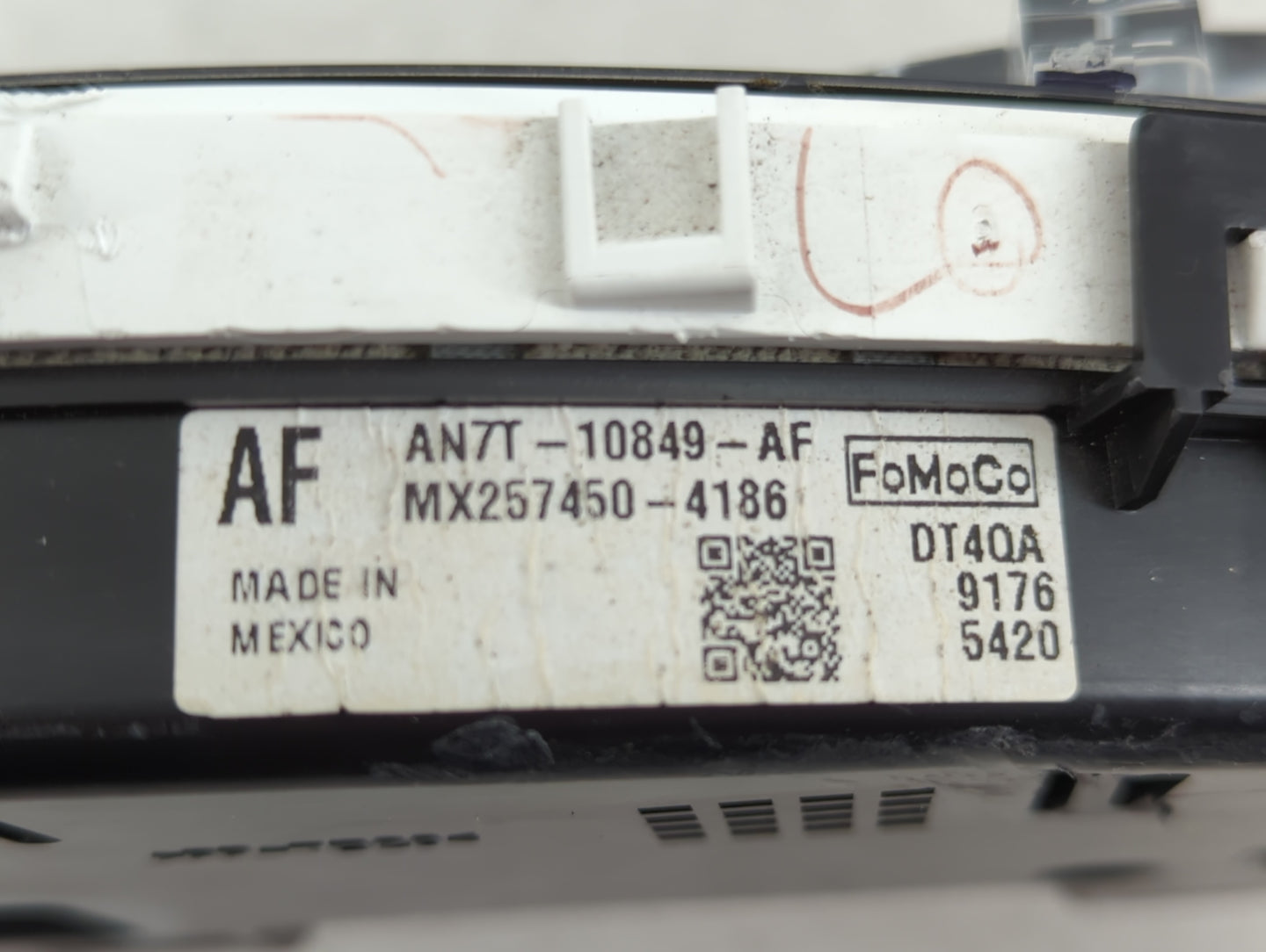 2010 Mercury Milan Instrument Cluster Speedometer Gauges Fits OEM Used Auto Parts - Oemusedautoparts1.com