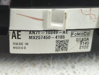 2010 Mercury Milan Instrument Cluster Speedometer Gauges P/N:AN7T-10849-AE AN7T-10849-GC Fits OEM Used Auto Parts - Oemuseda
