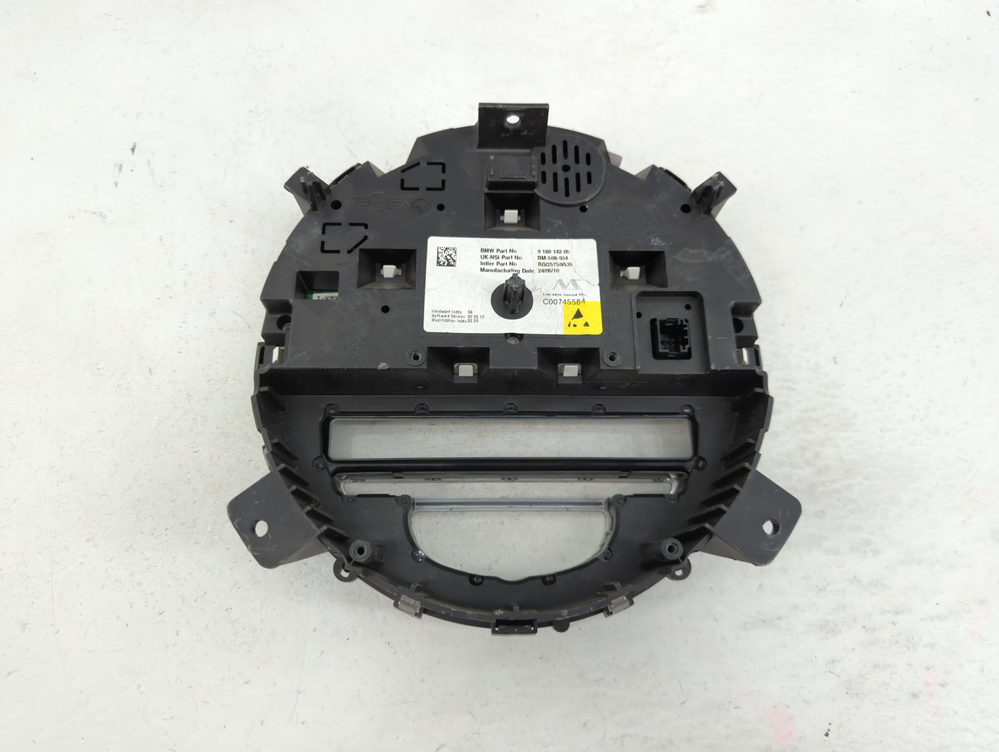 2008-2010 Mini Cooper Instrument Cluster Speedometer Gauges P/N:9 180 142 Fits Fits 2008 2009 2010 OEM Used Auto Parts - Oem