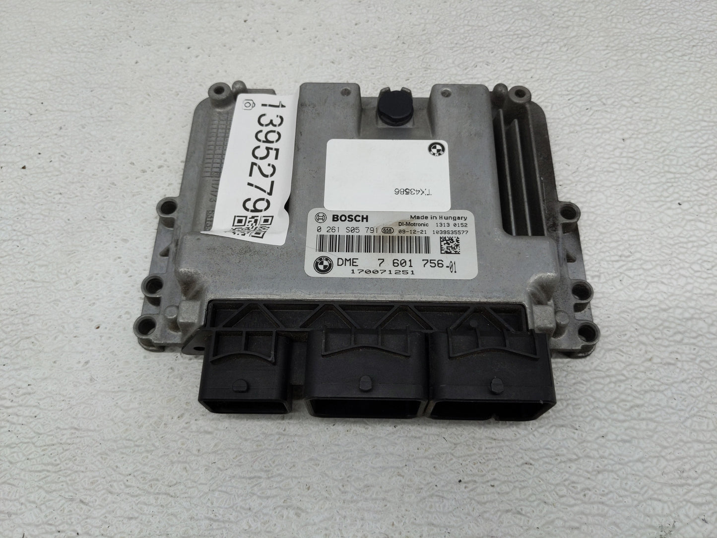 2008-2010 Mini Cooper PCM Engine Control Computer ECU ECM PCU OEM P/N:0 261 S05 791 Fits Fits 2008 2009 2010 OEM Used Auto P