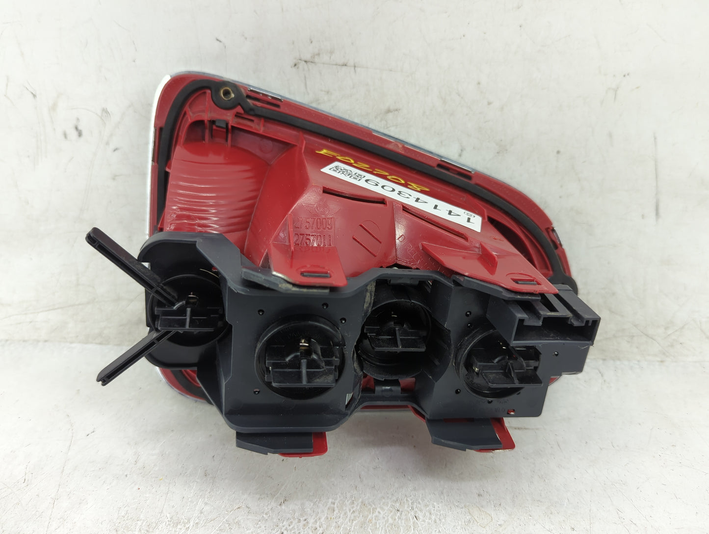 2010 Mini Cooper Tail Light Assembly Driver Left OEM P/N:2757009 Fits OEM Used Auto Parts - Oemusedautoparts1.com