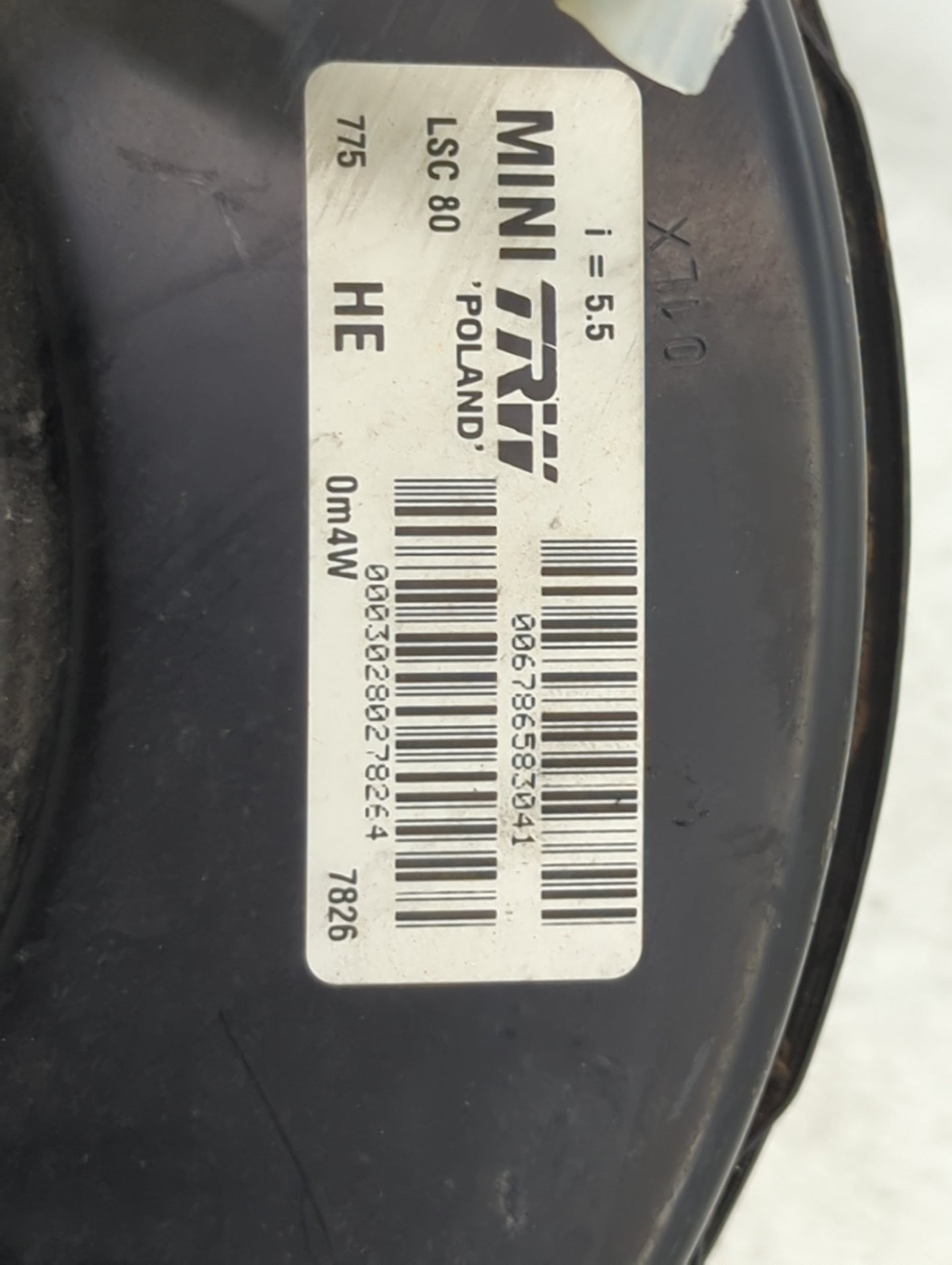 2008-2014 Mini Cooper Power Brake Booster Oem - Oemusedautoparts1.com