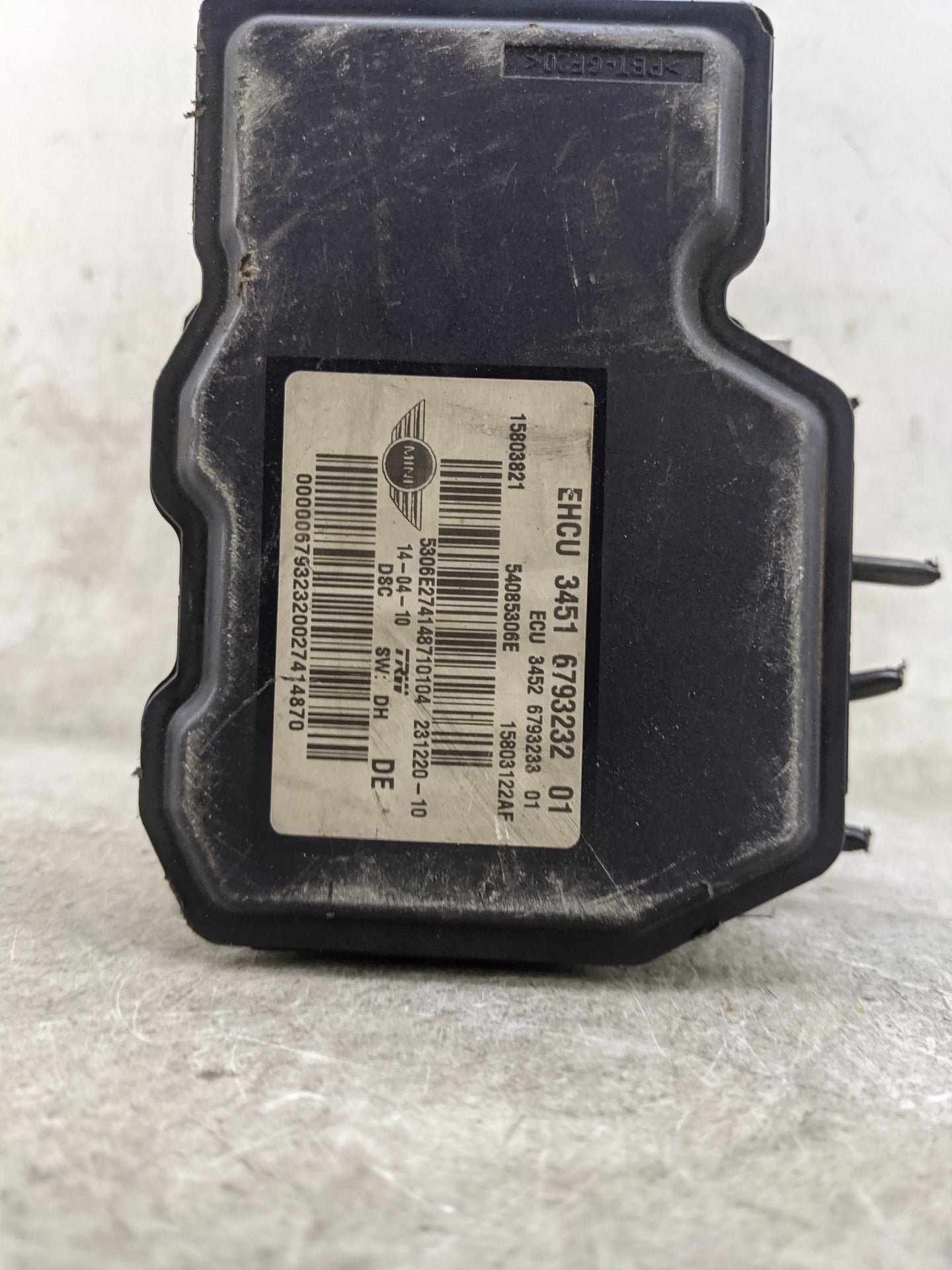 2010 Mini Cooper ABS Pump Control Module Replacement P/N:34516793232 34526793233, 15803821, 54085306E, 15803122AF, 15803122 