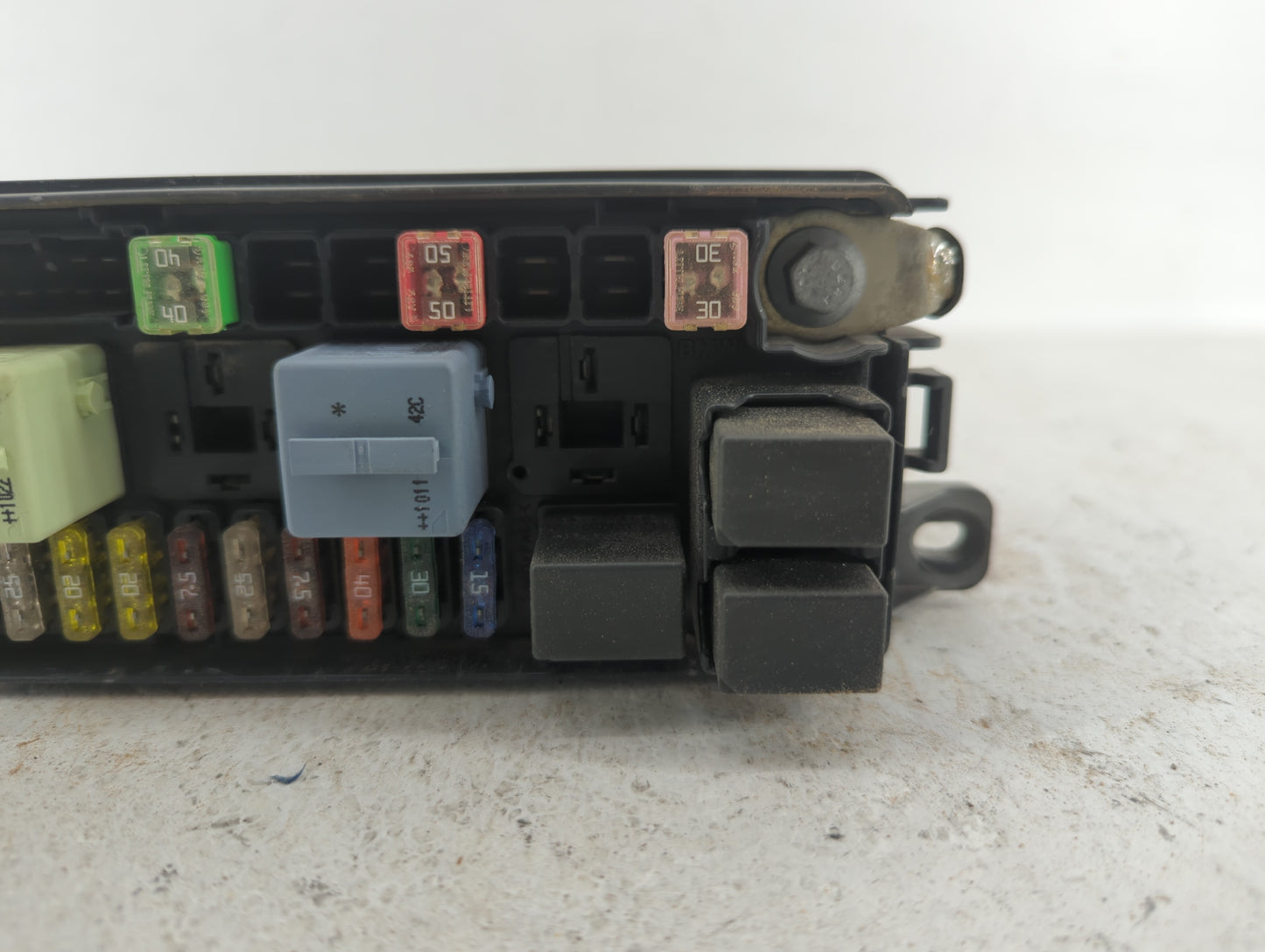 2010-2011 Mini Cooper Fusebox Fuse Box Panel Relay Module P/N:9213372 3455527 Fits Fits 2010 2011 OEM Used Auto Parts - Oemu