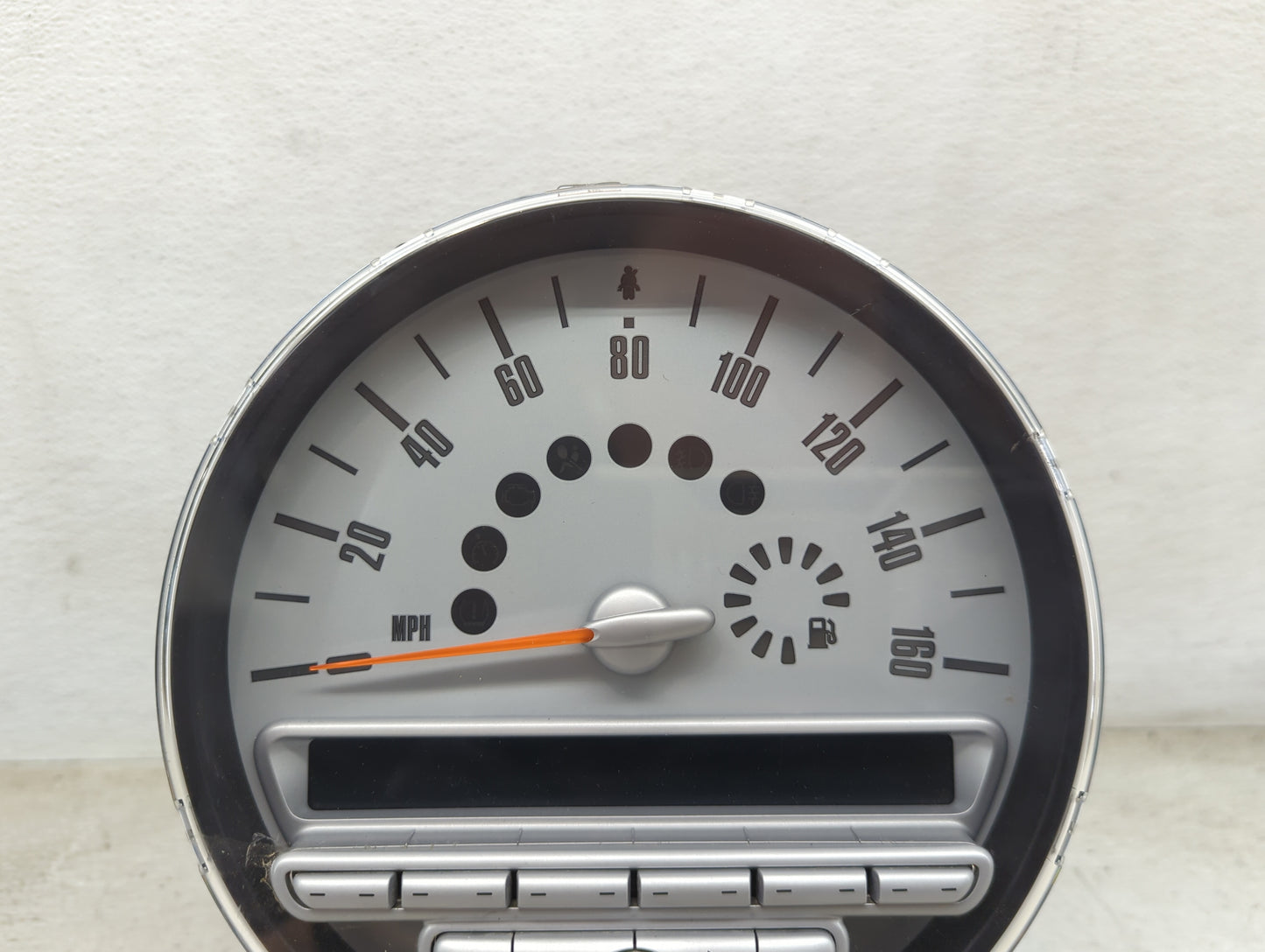 2010 Mini Cooper Instrument Cluster Speedometer Gauges P/N:65.12-3453634-01 3453634, 3452051 Miles: Fits OEM Used Auto Parts