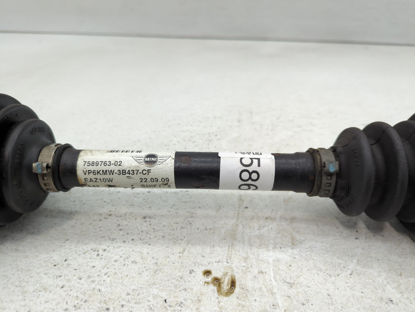 2008-2014 Mini Cooper Axle Shaft Front Driver Cv C/v - Oemusedautoparts1.com