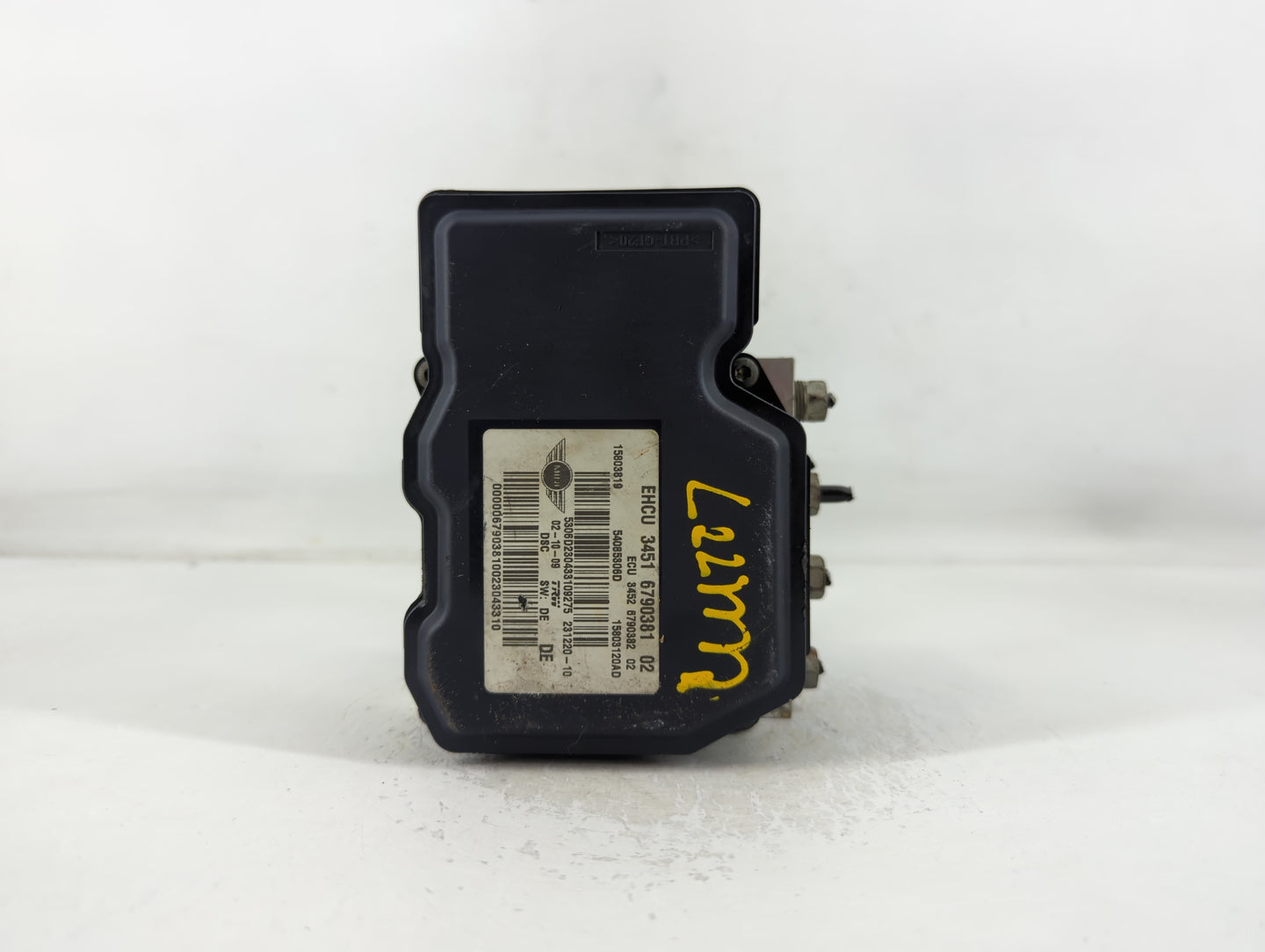 2009-2010 Mini Cooper ABS Pump Control Module Replacement P/N:3451 6790381 02 Fits Fits 2009 2010 OEM Used Auto Parts - Oemu