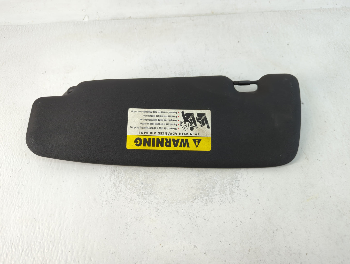 2010 Mini Cooper Sun Visor Shade Replacement Passenger Right Mirror Fits OEM Used Auto Parts - Oemusedautoparts1.com