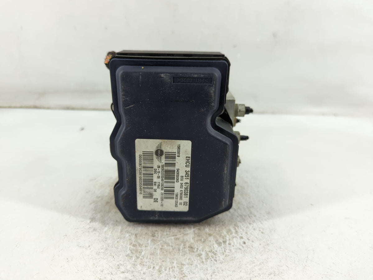 2010 Mini Cooper Anti-Lock Brake ABS Pump Module Actuator OEM P/N:15803819 Fits OEM Used Auto Parts - Oemusedautoparts1.com