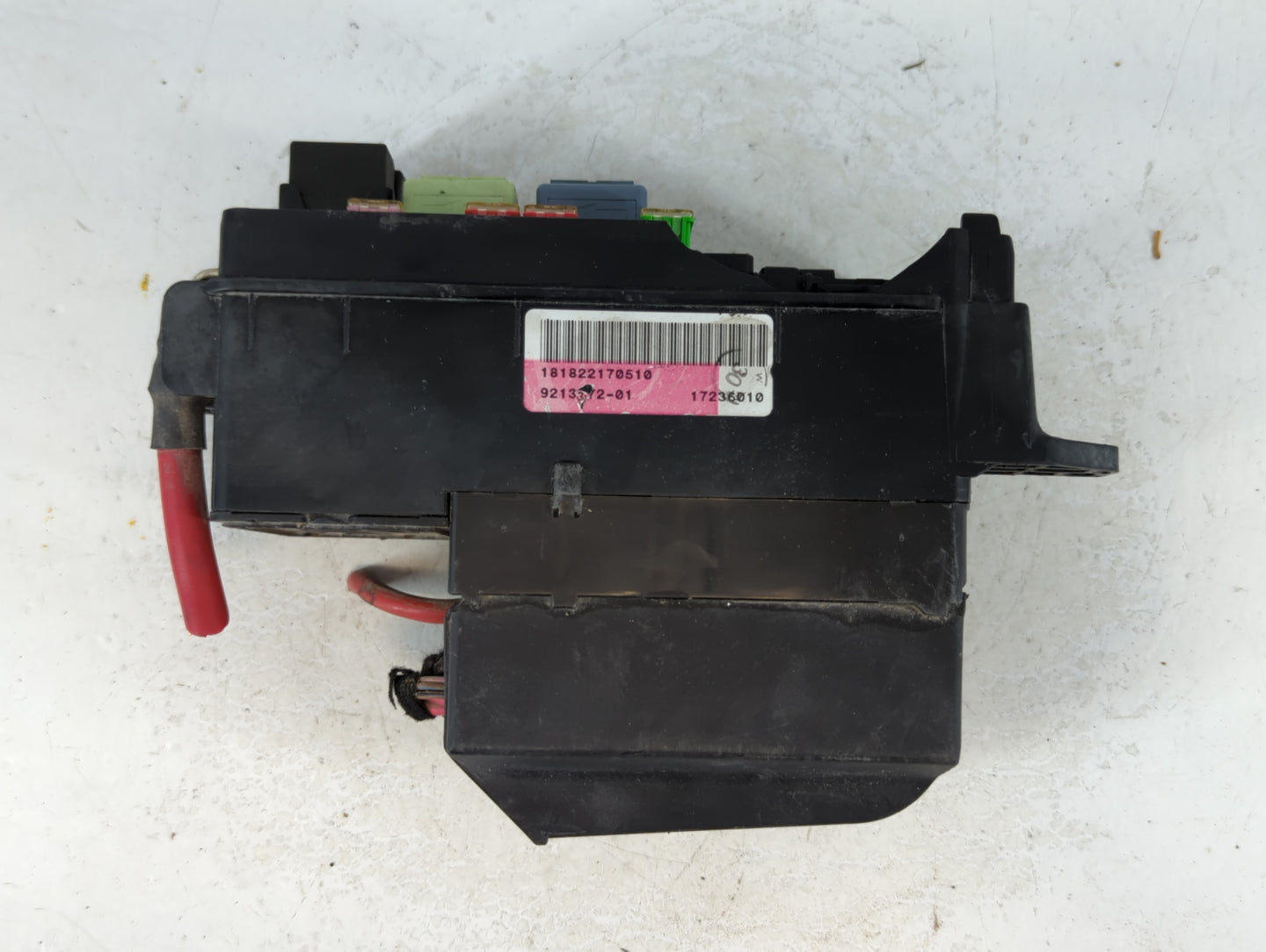2010-2011 Mini Cooper Fusebox Fuse Box Panel Relay Module P/N:9213372-01 Fits Fits 2010 2011 OEM Used Auto Parts - Oemusedau