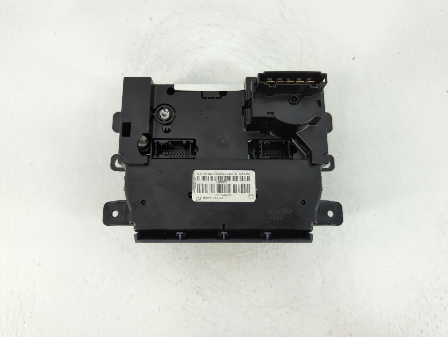 2010 Mini Cooper Clubman Climate Control Module Temperature AC/Heater Replacement P/N:89790601 Fits Fits 2008 2009 OEM Used 