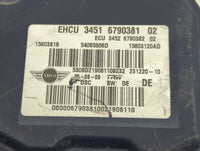 2010 Mini Cooper Clubman Anti-Lock Brake ABS Pump Module Actuator OEM P/N:15803120AD 54085306D, 15803819 Fits Fits 2009 OEM 