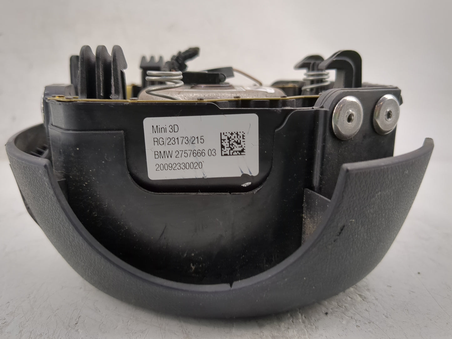 2010 Mini Cooper Clubman Air Bag Driver Left Steering Wheel Mounted Fits Fits 2008 2009 OEM Used Auto Parts - Oemusedautopar